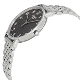 Tissot T Classic Everytime Quartz Black Dial Silver Steel Strap Watch for Men - T109.410.11.072.00 Authentic Buy Shop Now