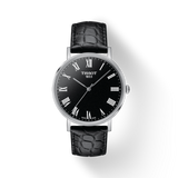 Tissot T Classic Dream Black Dial Black Leather Strap Watch for Men - T122.410.16.053.00 Authentic Buy Shop Now
