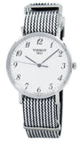 Tissot T Classic Everytime Medium White Dial Two Tone NATO Strap Watch for Women - T109.410.18.032.00 Authentic Buy Shop Now