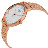 Tissot Everytime Medium White Dial Rose Gold Mesh Bracelet Watch For Men - T109.410.33.031.00 Authentic Buy Shop Now