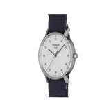 Tissot T Classic Everytime Large White Dial Blue NATO Strap Watch For Men - T109.610.17.037.00 Authentic Buy Shop Now