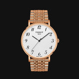 Tissot T Classic Everytime White Dial Rose Gold Mesh Bracelet Watch for Men - T109.610.33.032.00 Authentic Buy Shop Now