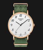 Tissot T Classic Everytime White Dial Green Nylon Strap Watch for Men - T109.610.38.032.00 Authentic Buy Shop Now