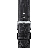 Tissot Everytime Large White Dial Black Leather Strap Watch For Men - T109.610.16.032.00 Authentic Buy Shop Now