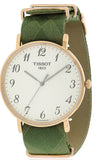Tissot T Classic Everytime White Dial Green Nylon Strap Watch for Men - T109.610.38.032.00 Authentic Buy Shop Now