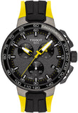 Tissot T Bike Cycling Tour de France Black Dial Two Tone Rubber Strap Watch For Men - T111.417.37.441.00 Authentic Buy Shop Now