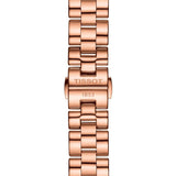 Tissot T Wave T Lady Mother of Pearl Dial Rose Gold Steel Strap Watch For Women - T112.210.33.111.00 Authentic Buy Shop Now