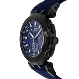 Tissot T Race Chronograph Blue Dial Blue Silicone Strap Watch For Men - T115.417.37.041.00 Authentic Buy Shop Now