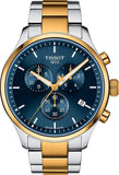 Tissot Chrono XL Classic Blue Dial Two Tone Steel Strap Watch for Men - T116.617.22.041.00 Authentic Buy Shop Now