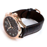 Tissot T Sport Chrono XL Classic Brown Dial Brown Leather Strap Watch For Men - T116.617.36.057.01 Authentic Buy Shop Now