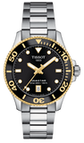 Tissot Seastar 1000 Black Dial Silver Steel Strap Watch For Men - T120.210.127.051.00 Authentic Buy Shop Now