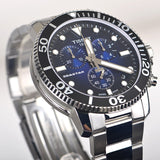 Tissot Seastar 1000 Chronograph Driver Blue Dial Silver Steel Strap Watch For Men - T120.417.11.041.01 Authentic Buy Shop Now