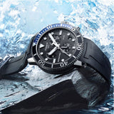 Tissot Seastar 1000 Chronograph Black Dial Black Rubber Strap Watch For Men - T120.417.17.051.02 Authentic Buy Shop Now