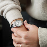 Tissot Carson Premium Automatic Lady Diamonds Silver Dial Silver Steel Strap Watch for Women - T122.207.11.036.00 Authentic Buy Shop Now