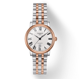 Tissot T Classic Carson Premium 30 White Dial Two Tone Steel Strap Watch for Women - T122.207.22.033.00 Authentic Buy Shop Now