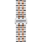 Tissot T Classic Carson Premium Diamonds White Dial Two Tone Steel Strap Watch for Women - T122.207.22.036.00 Authentic Buy Shop Now