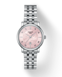 Tissot T Classic Carson Premium Pink Dial Silver Steel Strap Watch for Women - T122.210.11.159.00 Authentic Buy Shop Now