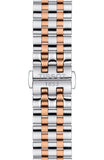 Tissot Carson Premium Powermatic 80 White Dial Two Tone Steel Strap Watch For Men - T122.407.22.031.01 Authentic Buy Shop Now