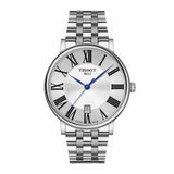 Tissot Carson Premium Silver Dial Silver Steel Strap Watch for Men - T122.417.11.033.00 Authentic Buy Shop Now