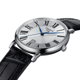 Tissot Carson Premium Silver Dial Black Leather Strap Watch For Men - T122.410.16.033.00 Authentic Buy Shop Now