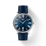 Tissot Carson Premium Blue Dial Blue Leather Strap Watch For Men - T122.410.16.043.00 Authentic Buy Shop Now