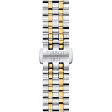 Tissot T Classic Carson Premium White Dial Two Tone Steel Strap Watch for Women - T122.207.22.031.00 Authentic Buy Shop Now