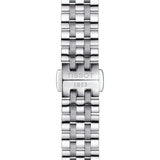 Tissot Carson Premium Lady Mother of Pearl Pink Dial Silver Steel Strap Watch For Women - T122.210.11.159.00 Authentic Buy Shop Now