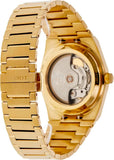Tissot PRX Powermatic 80 Gold Dial Gold Steel Strap Watch for Men - T137.207.33.021.00 Authentic Buy Shop Now