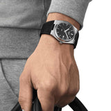 Tissot PRX Black Dial Black Rubber Strap Watch For Men - T137.410.17.051.00 Authentic Buy Shop Now