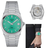 Tissot PRX Powermatic 80 Light Green Dial Silver Steel Strap Watch for Men - T137.207.11.091.01 Authentic Buy Shop Now