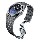 Tissot Powermatic 80 Automatic Gradient Blue Dial Silver Steel Strap Watch for Men - T137.407.11.051.01 Authentic Buy Shop Now