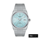 Tissot PRX Powermatic 80 Ice Blue Tiffany Dial Silver Steel Strap Watch for Men - T137.407.11.351.00 Authentic Buy Shop Now