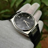 Tissot PRX Powermatic 80 Black Dial Black Leather Strap Watch for Men - T137.407.16.051.00 Authentic Buy Shop Now