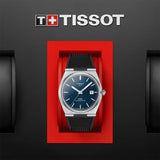 Tissot PRX Powermatic 80 Blue Dial Black Rubber Strap Watch for Men - T137.407.17.041.00 Authentic Buy Shop Now