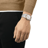 Tissot PRX Powermatic 80 Silver Dial Silver Steel Strap Watch For Men - T1374072203100 Authentic Buy Shop Now