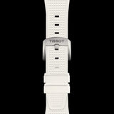 Tissot PRX 40 White Dial White Rubber Strap Watch For Men - T137.410.17.011.00 Authentic Buy Shop Now