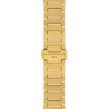 Tissot PRX Powermatic 80 Gold Dial Gold Steel Strap Watch for Men - T137.207.33.021.00 Authentic Buy Shop Now