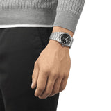 Tissot Powermatic 80 Automatic Gradient Blue Dial Silver Steel Strap Watch for Men - T137.407.11.051.01 Authentic Buy Shop Now