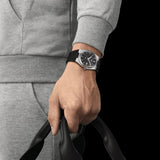 Tissot PRX Black Dial Black Rubber Strap Watch For Men - T137.410.17.051.00 Authentic Buy Shop Now