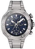 Tissot T Race Chronograph Blue Dial Silver Steel Strap Watch For Men - T141.417.11.041.00 Authentic Buy Shop Now