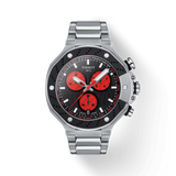 Tissot T Race Marc Marquez Limited Edition Black Dial Silver Steel Strap Watch for Men - T141.417.11.051.00 Authentic Buy Shop Now
