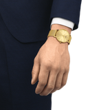 Tissot Everytime Gent Gold Dial Gold Mesh Bracelet Watch for Men - T143.410.33.021.00 Authentic Buy Shop Now