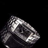 Emporio Armani Classic Black Dial Silver Stainless Steel Watch For Women - AR0157 Authentic Buy Shop Now