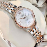 Tissot Le Locle Automatic Lady Silver Dial Two Tone Steel Strap Watch For Women - T41.2.183.16 Authentic Buy Shop Now