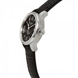 Tissot Le Locle Automatic Lady Black Dial Black Leather Strap Watch for Women - T41.1.123.57 Authentic Buy Shop Now