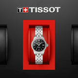 Tissot Le Locle Automatic Small Lady Black Dial Silver Steel Strap Watch For Women - T41.1.183.53 Authentic Buy Shop Now