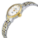 Tissot Le Locle Automatic Small Lady White Dial Two Tone Steel Strap Watch For Women - T41.2.183.34 Authentic Buy Shop Now