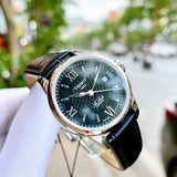 Tissot Le Locle Automatic Lady Black Dial Black Leather Strap Watch for Women - T41.1.123.57 Authentic Buy Shop Now