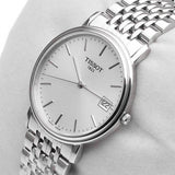 Tissot T Classic Desire Silver Dial Silver Mesh Bracelet Watch for Men - T52.1.481.31 Authentic Buy Shop Now