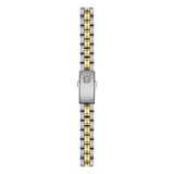 Tissot T Classic PR100 White Dial Two Tone Steel Strap Watch For Women - T049.210.22.032.00 Authentic Buy Shop Now